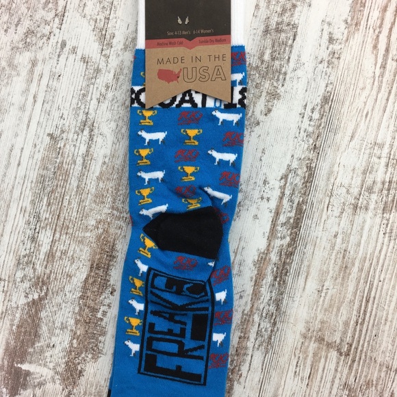 Freak Feet Balfour Goat 🐐 Socks 🧦 - Picture 3 of 4